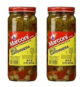 Marconi Mild Giardiniera, 16 Ounce (Pack of 2)