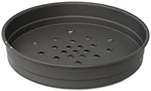 LloydPans Kitchenware USA Made Hard-Anodized 12 Inch Perforated Deep Dish Pizza Pan