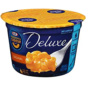 Kraft Original Cheddar Macaroni & Cheese Deluxe single Serve Cup (2.39 oz Cups, Pack of 10)