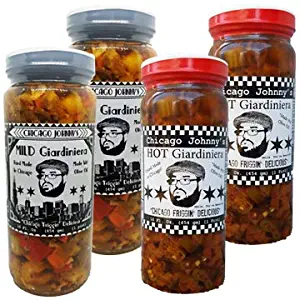 Gourmet Olive Oil Giardiniera Combo Pack Hot And Mild