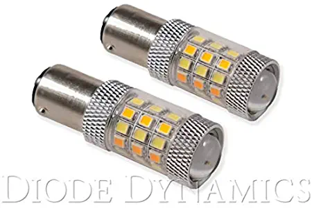 Diode Dynamics 1157 HP24 Cool White/Amber Switchback Turn Signal (pair) for 2010-2016 Hyundai Genesis Coupe