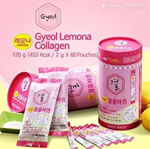 LEMONA GYEOL(결) 2 Nano Collagen Powder + Vitamin C for 2 Months Supply (2g x 60 Sachets)