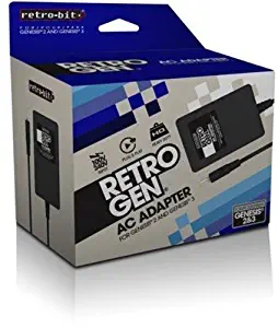 Retro-Bit Sega Genesis 2 and 3 AC Adapter - Sega Genesis